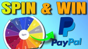 Spin The Fortune Wheel To Earn Real Cash Online upto $100 on daily bases and with draw though paypaal account in gamee prizes app.